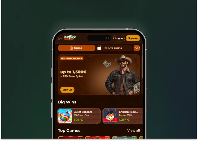 RodeoSlot app